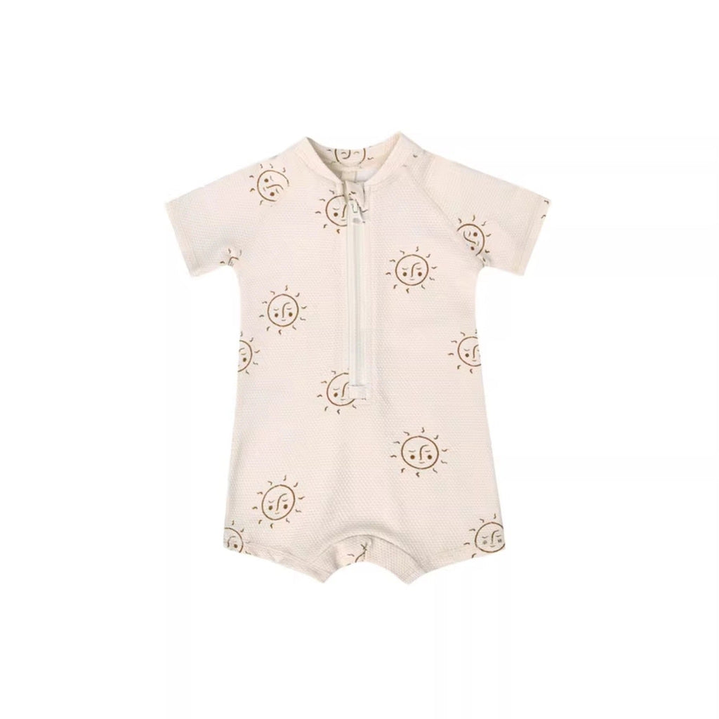 Boys Fresh-Style One-Piece Sun-Protection Swimsuit