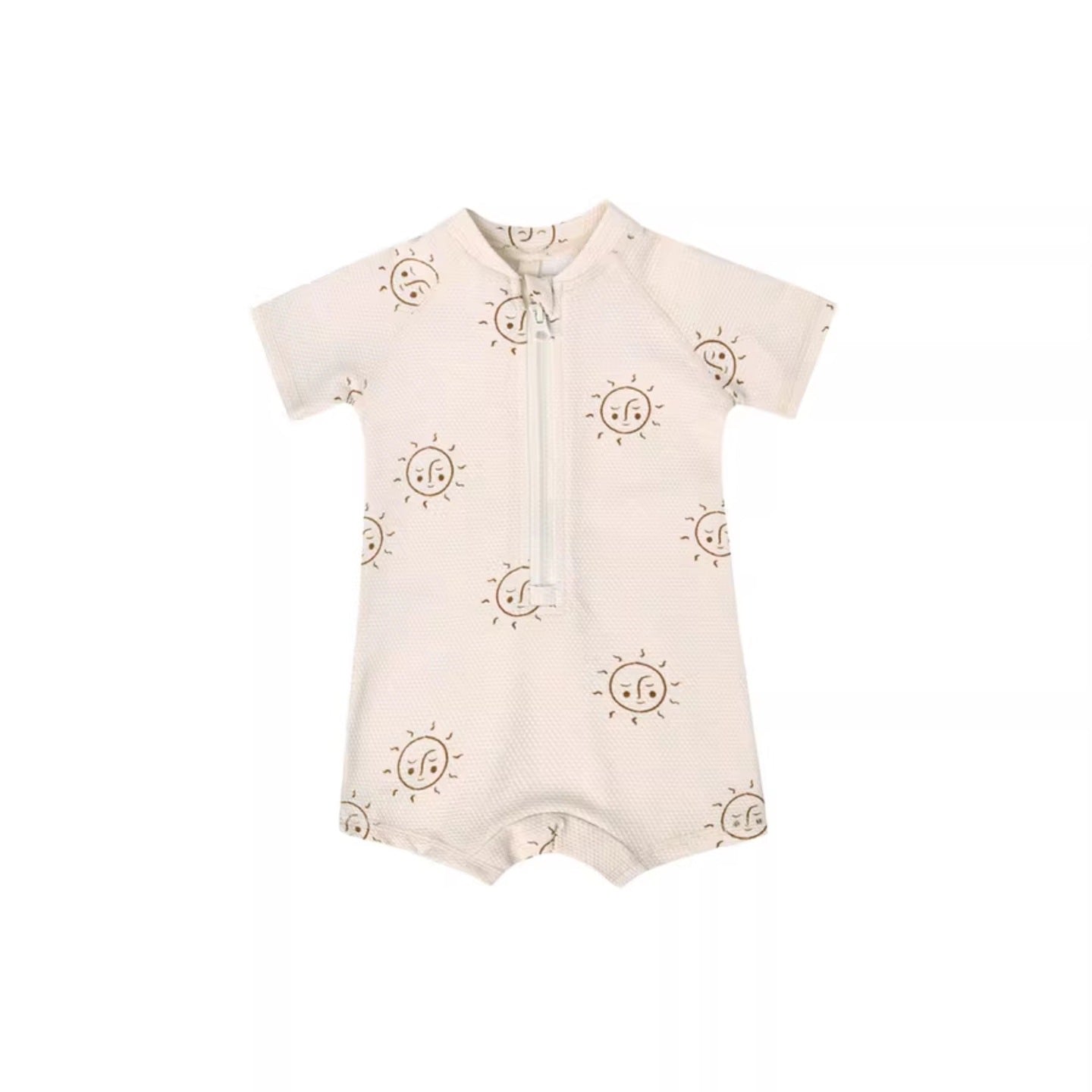 Boys Fresh-Style One-Piece Sun-Protection Swimsuit