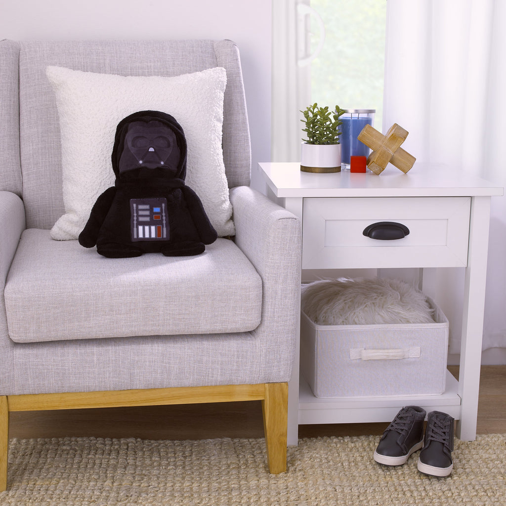 Darth Vader Black Super Soft Character Shaped Toddler Blanket
