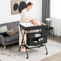 Portable Adjustable Height Newborn Nursery Organizer with