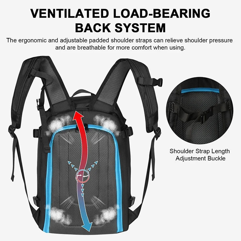 Ski Snow Outdoor Sports Large-capacity Backpack