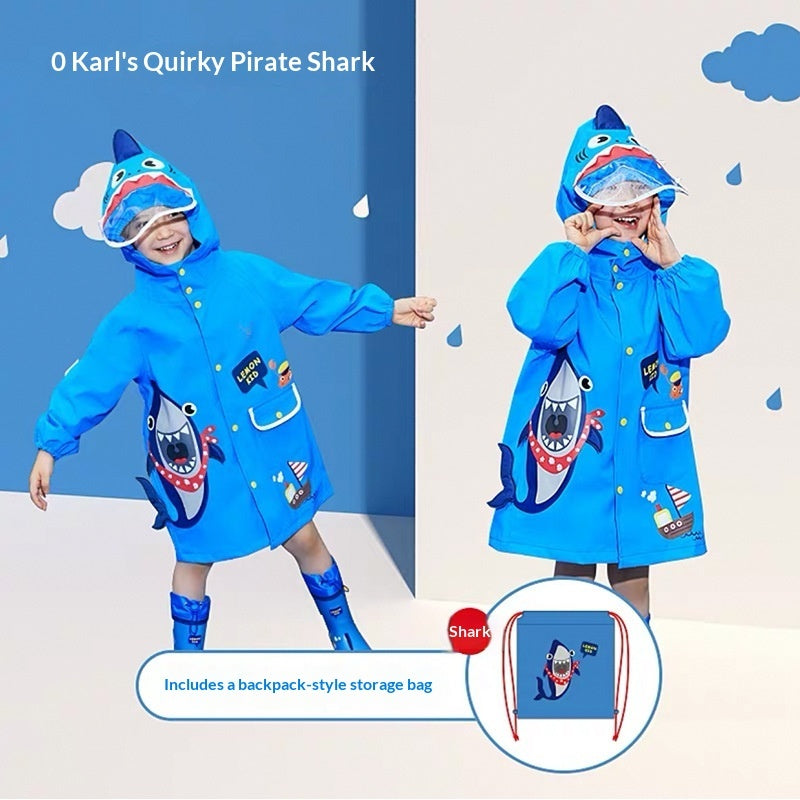 Baby And Childrens One-piece Raincoat