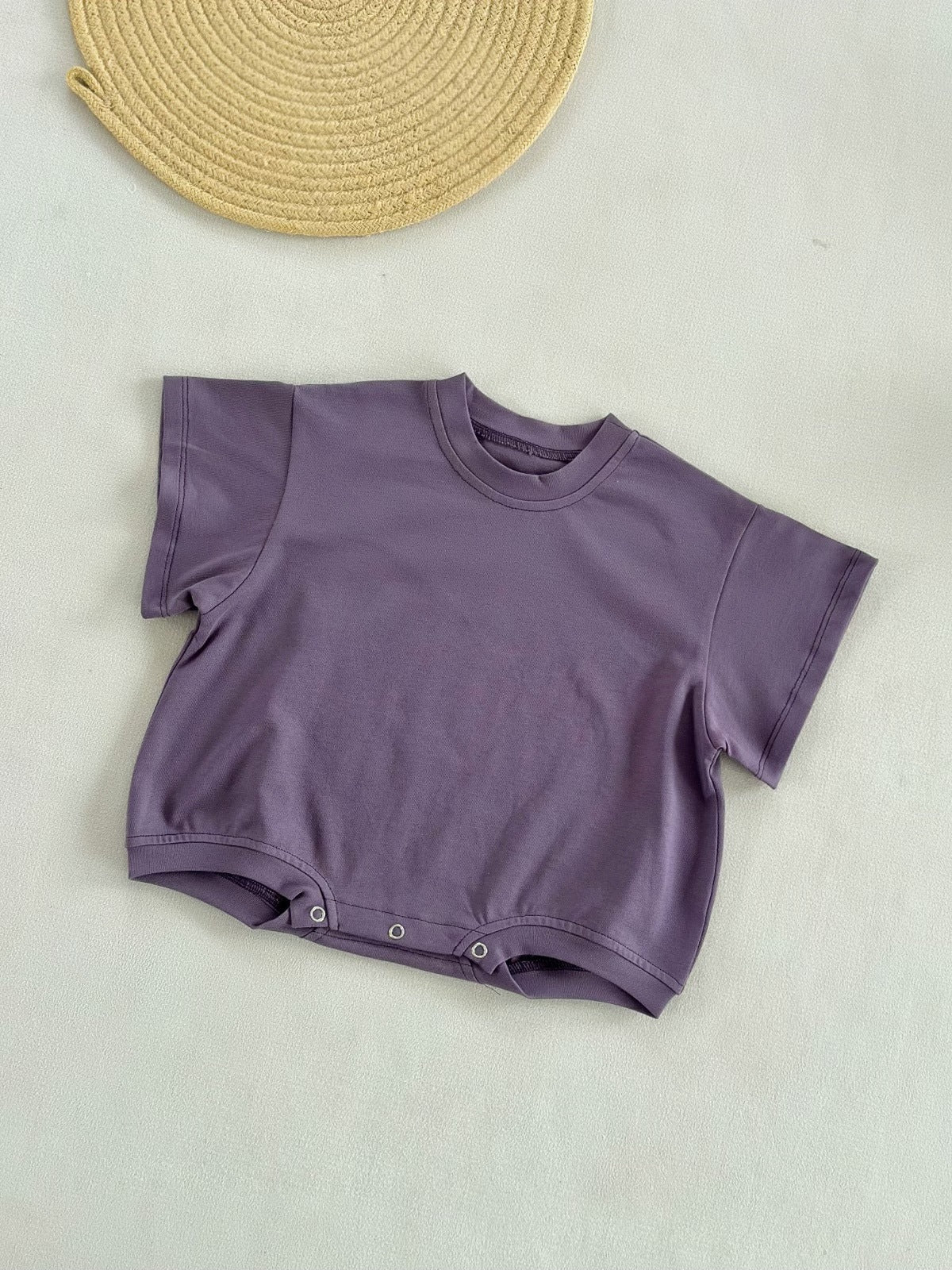 Cotton Loose-fitting Baby Onesie