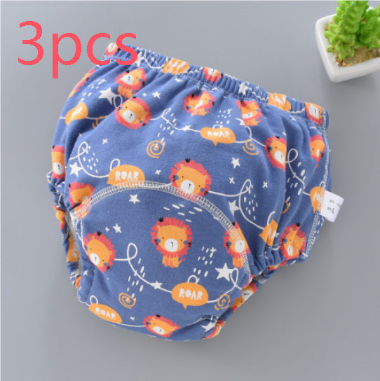 Baby Training Pants Washable 6-layer Gauze Diaper Cover Learning