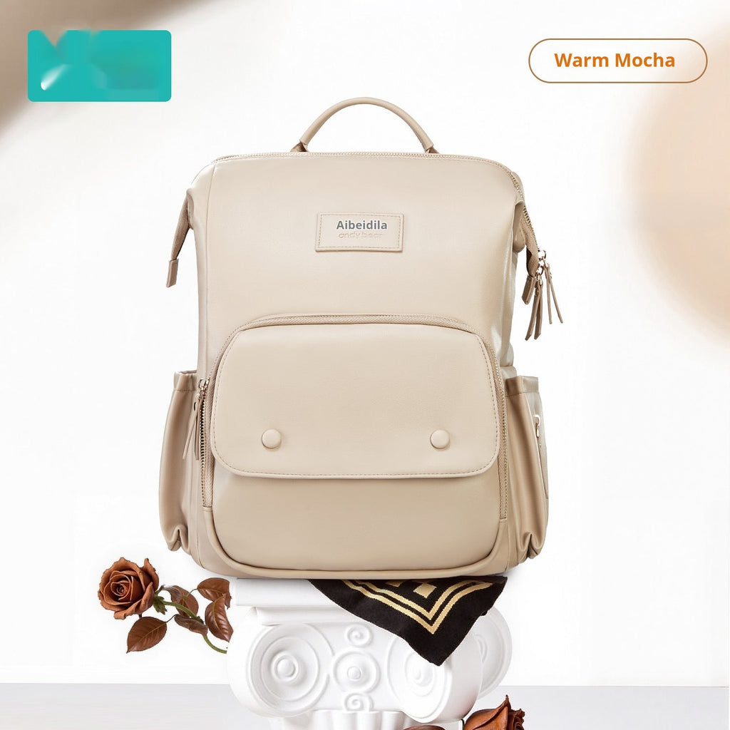 Outdoor Large-Capacity Multi-Functional Mommy Bag Maternity Backpack