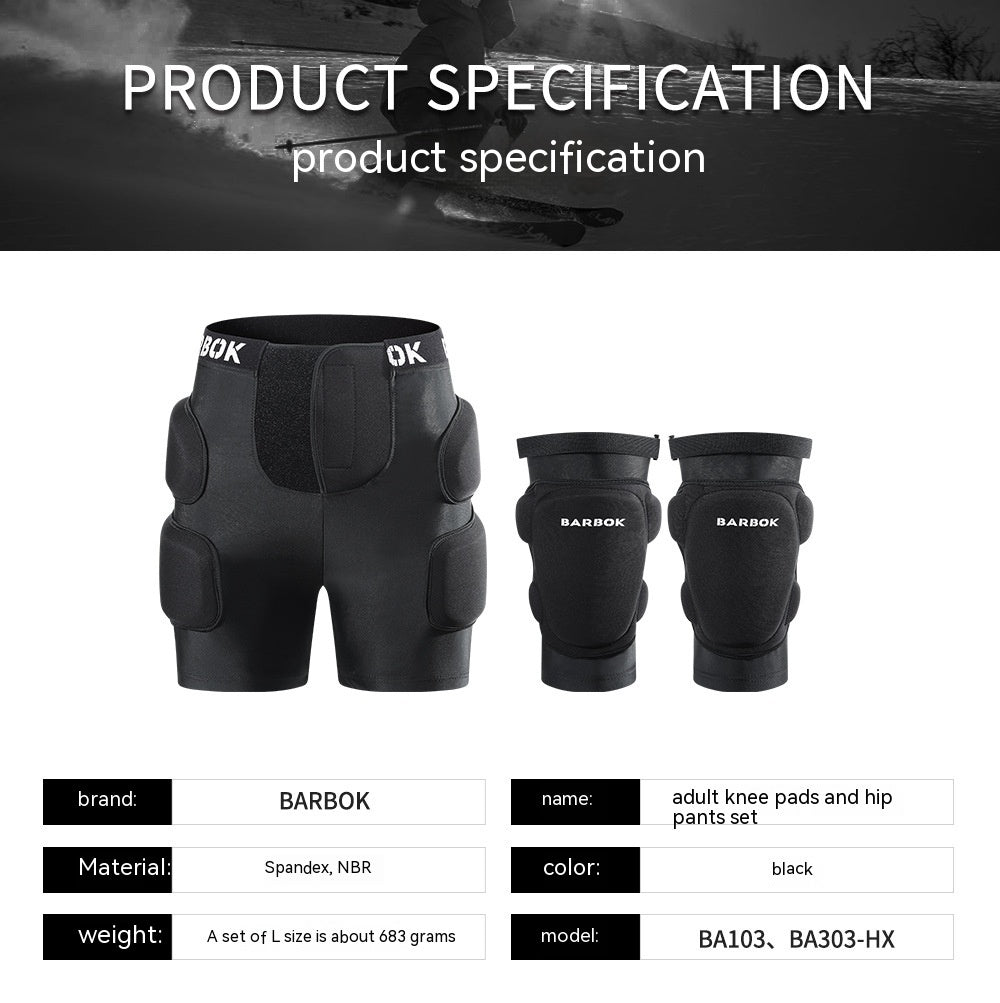 Roller Skating Skating Skateboard Hip Pad Pants Ski Equipment Protection Anti-fall