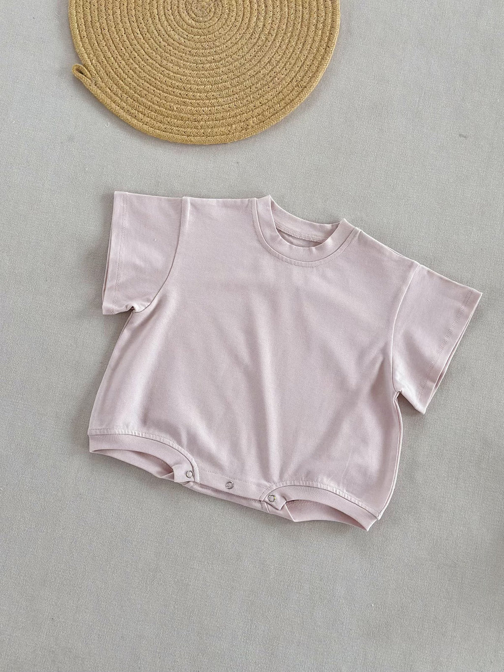 Cotton Loose-fitting Baby Onesie