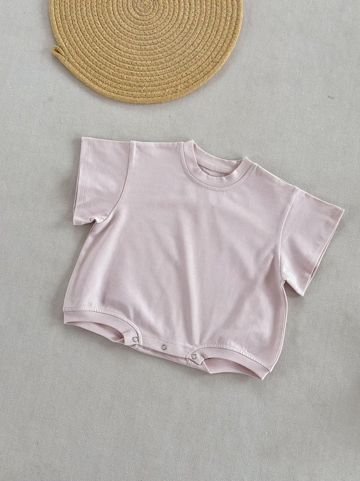 Cotton Loose-fitting Baby Onesie