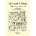 Missouri Folklore Society Journal (Vols. 40-41): Emerging Folklorists - Paperback