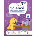 7th Grade Science: Daily Practice Workbook 20 Weeks of Fun Activities (Physical, Life, Earth and Space Science, Engineering Video Explanations Include - Paperback
