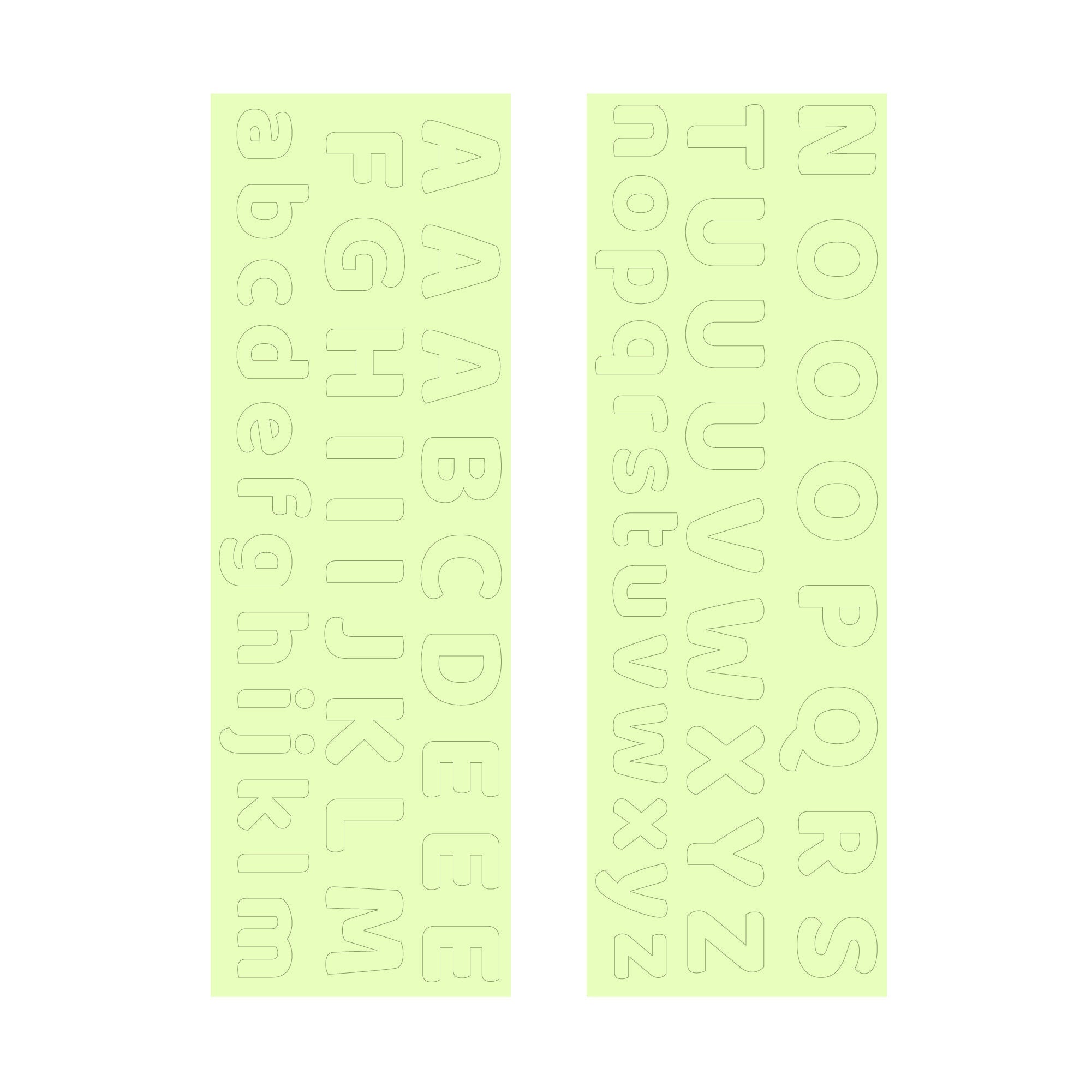 Alphabet Letters
