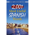 2,001 Most Useful Spanish Words - Paperback