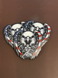 American Eagle, RWB, Cross, Soldiers UV Printed Patch
