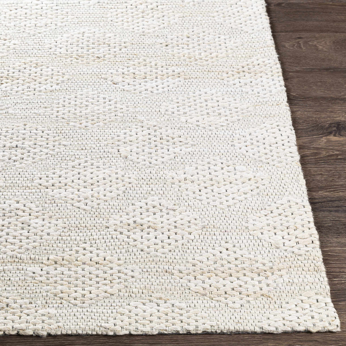 Angaston Beige Hand-Woven Jute Rug - Clearance