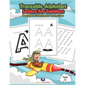Traceable Alphabet Letters for Toddlers: Beginner ABC Tracing and Tracing Lines - Paperback