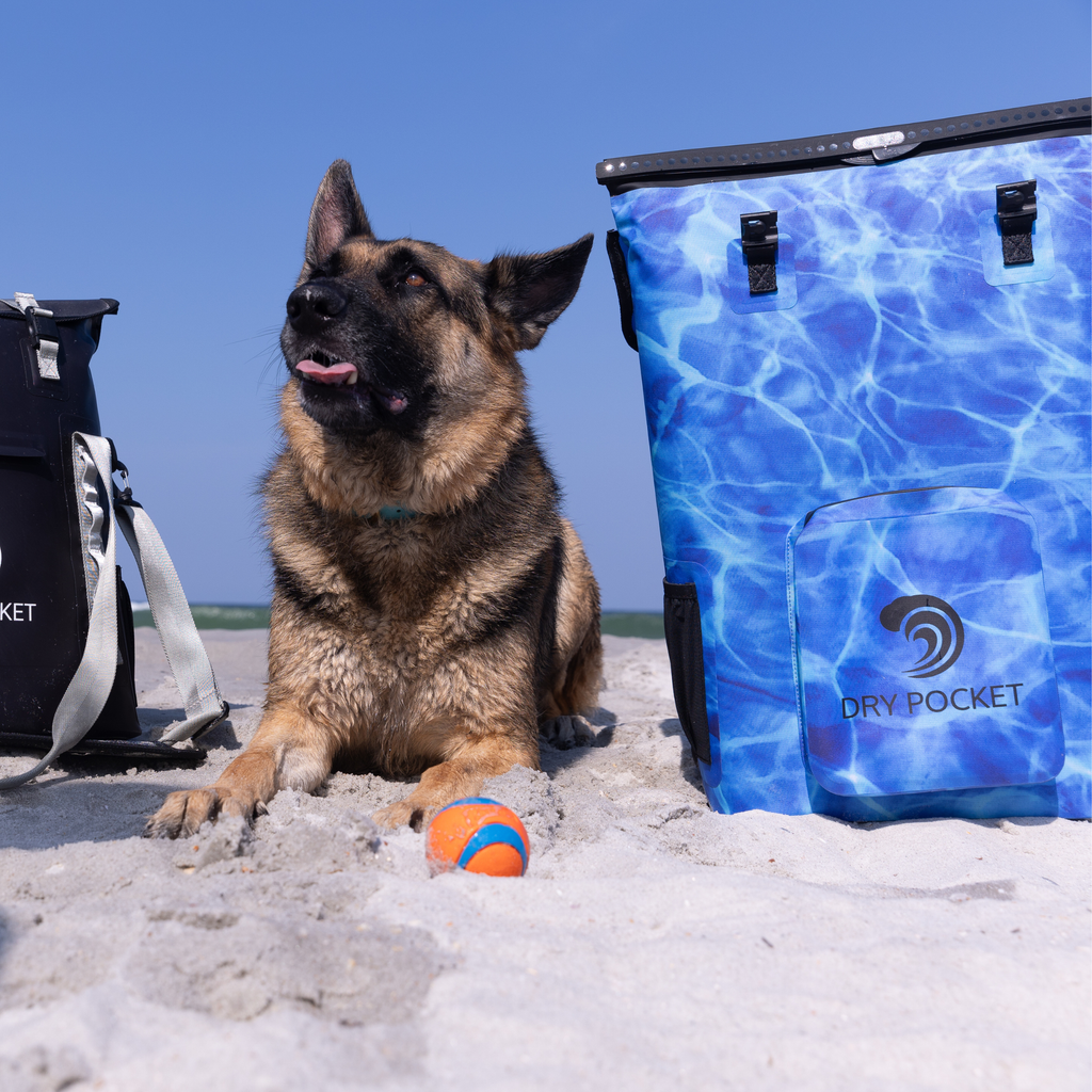 Waterproof Floating Backpack Cooler - Ocean Blue