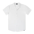Arctic White Men's Button Down Resort Shirt, Modern Fit