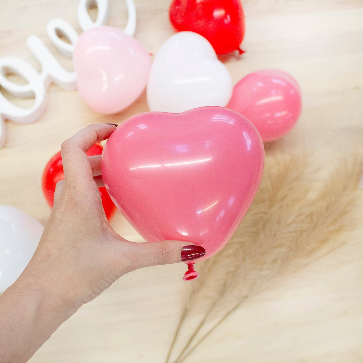 Assorted Mini Heart Balloon Pack