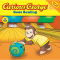 Curious George Goes Bowling Lift-The-Flap - Paperback