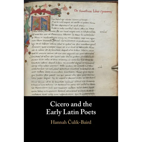 Cicero and the Early Latin Poets - Paperback