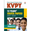 KVPY 13 Years Solved Papers 2021-2009 Stream SB/SX - Paperback
