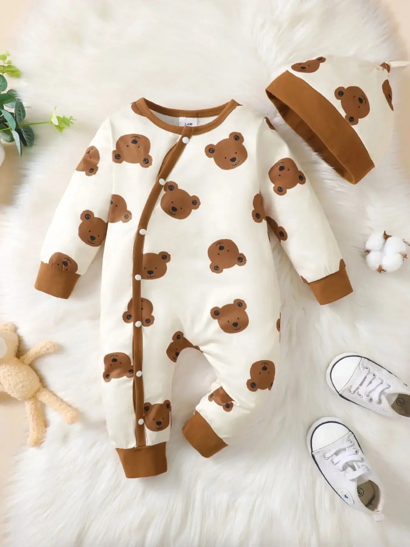 New-style Childrens Romper Boys Hooded Jumpsuit