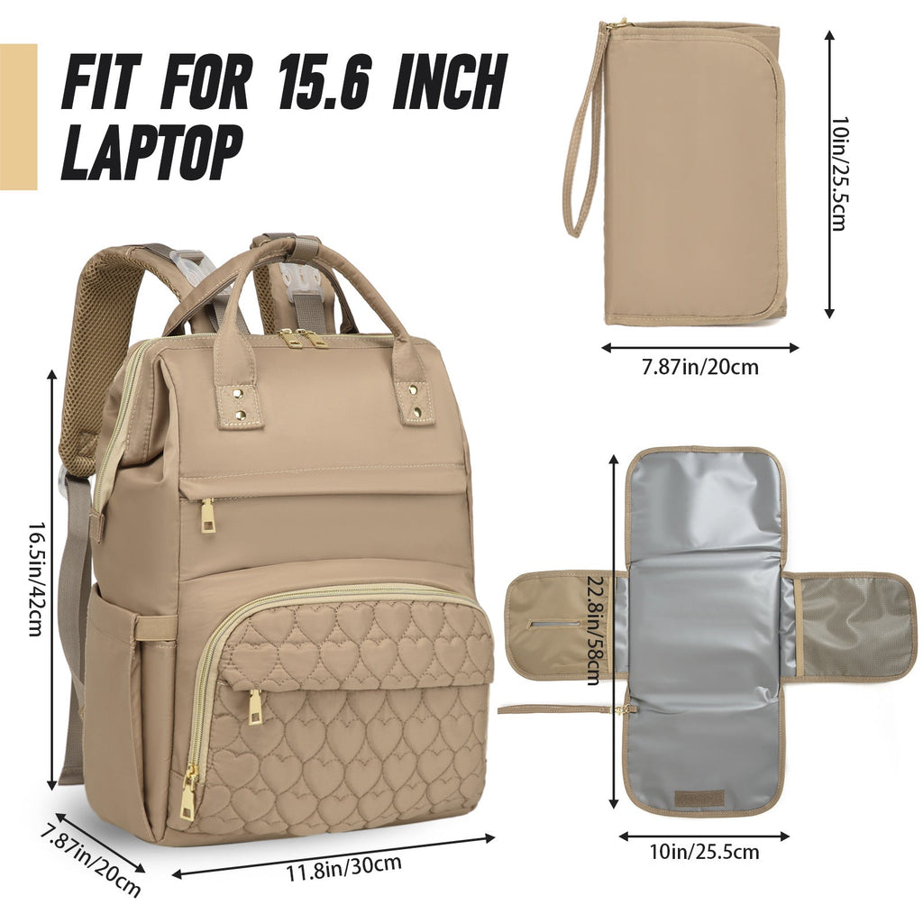 Large-capacity Moms Diaper Stroller Hanging Bag, Insulated