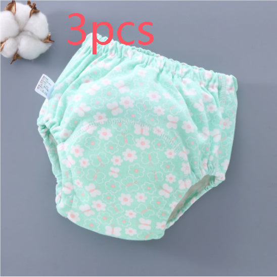 Baby Training Pants Washable 6-layer Gauze Diaper Cover Learning