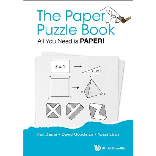 The Paper Puzzle Book: All You Need Is Paper! - Hardcover