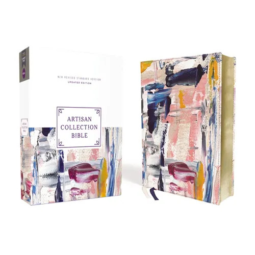 Nrsvue, Artisan Collection Bible, Leathersoft, Multi-Color/Blue, Comfort Print - Imitation Leather