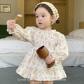 Baby Floral-print One-piece Romper For Outdoor Wear
