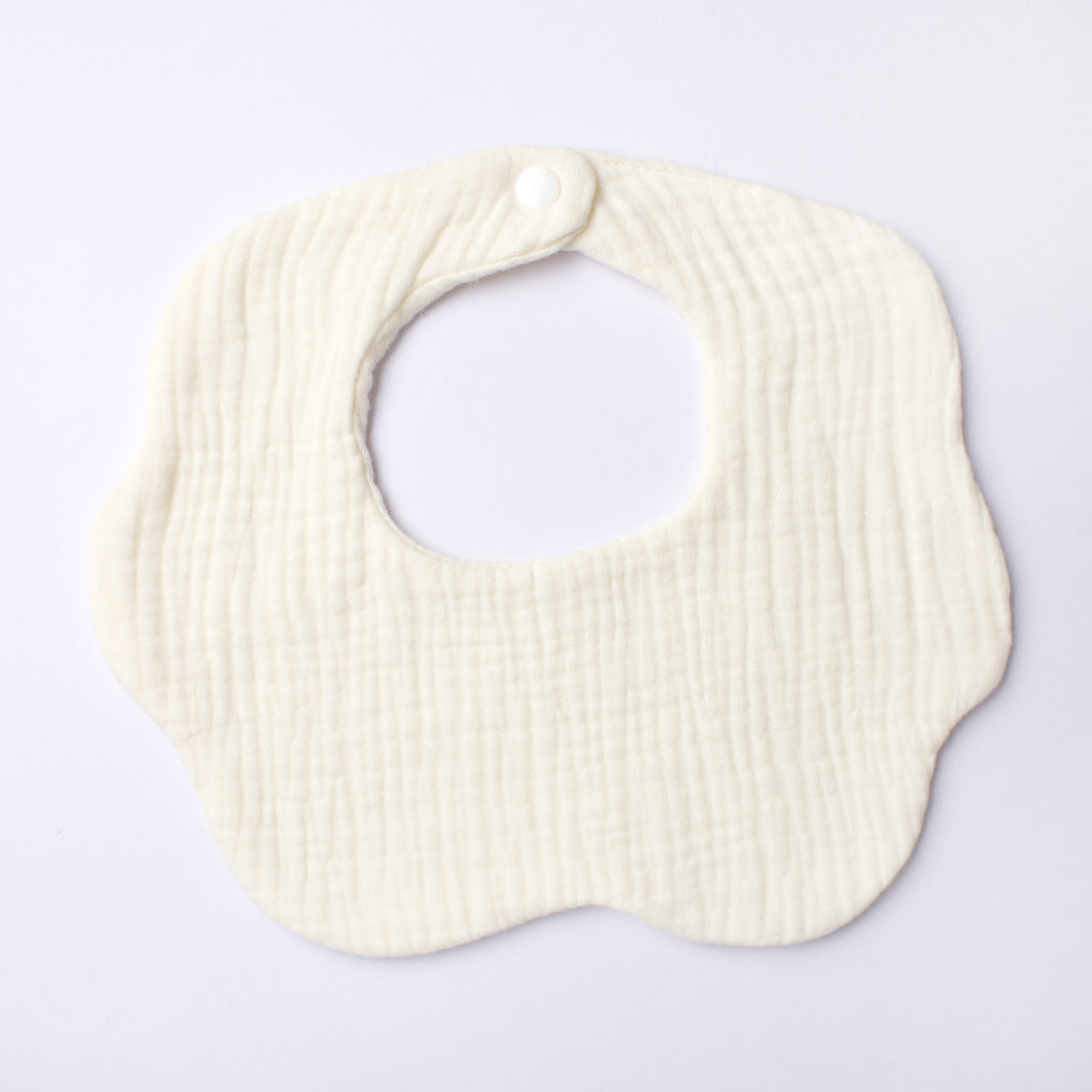Infant And Toddler Supplies Candy-Colored Gauze Lace Bib