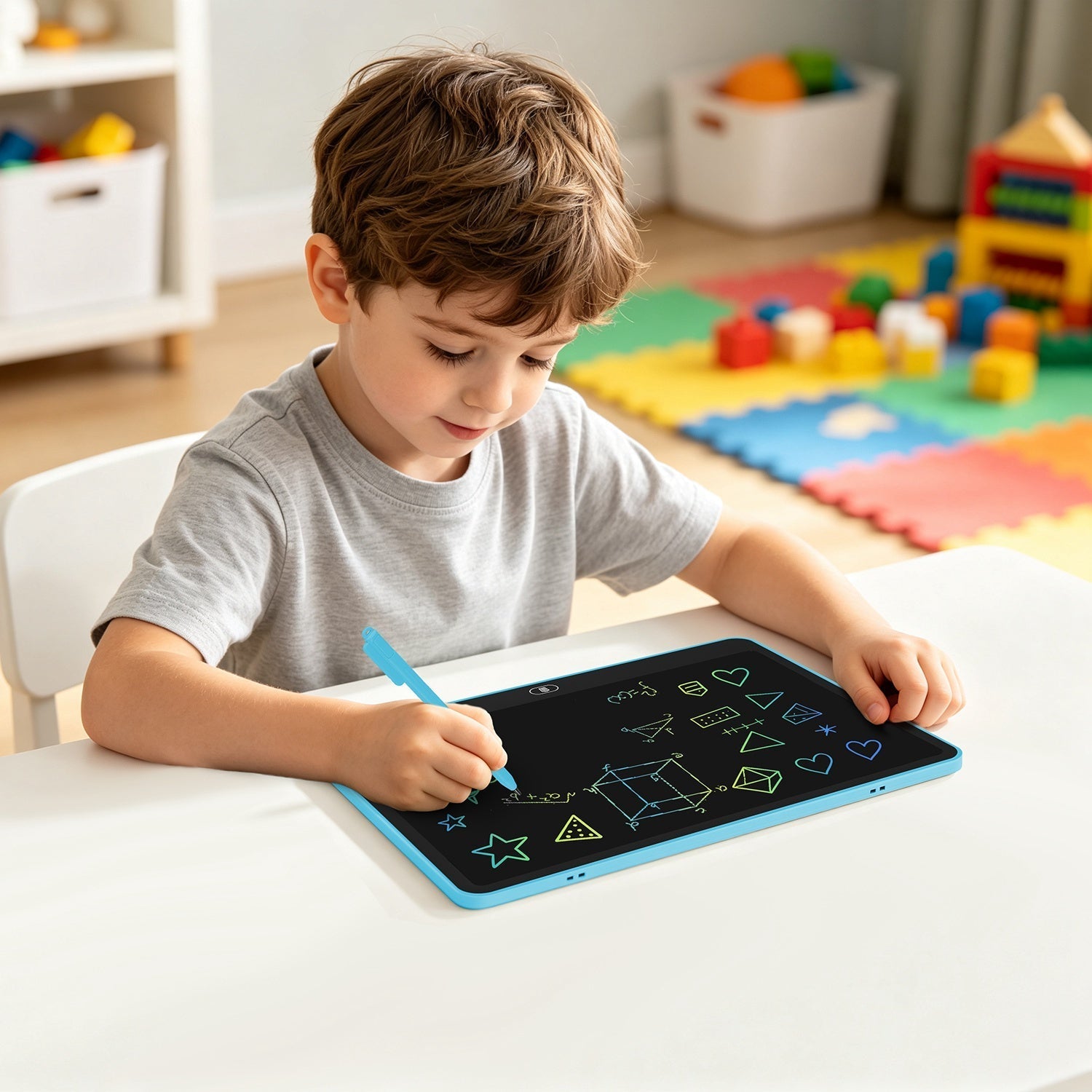 LCD Writing Tablet for Kids with Stylus & Lock Function