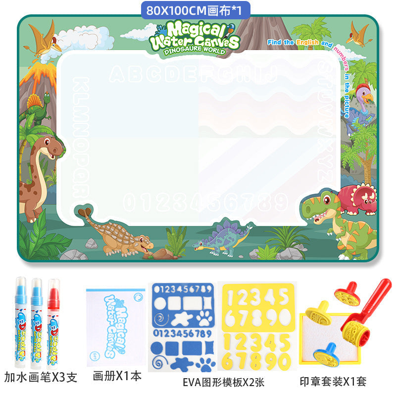 Cloth Toy Clear Water Painting Drawing Board Magic Color Graffiti Blanket Water Picture Book