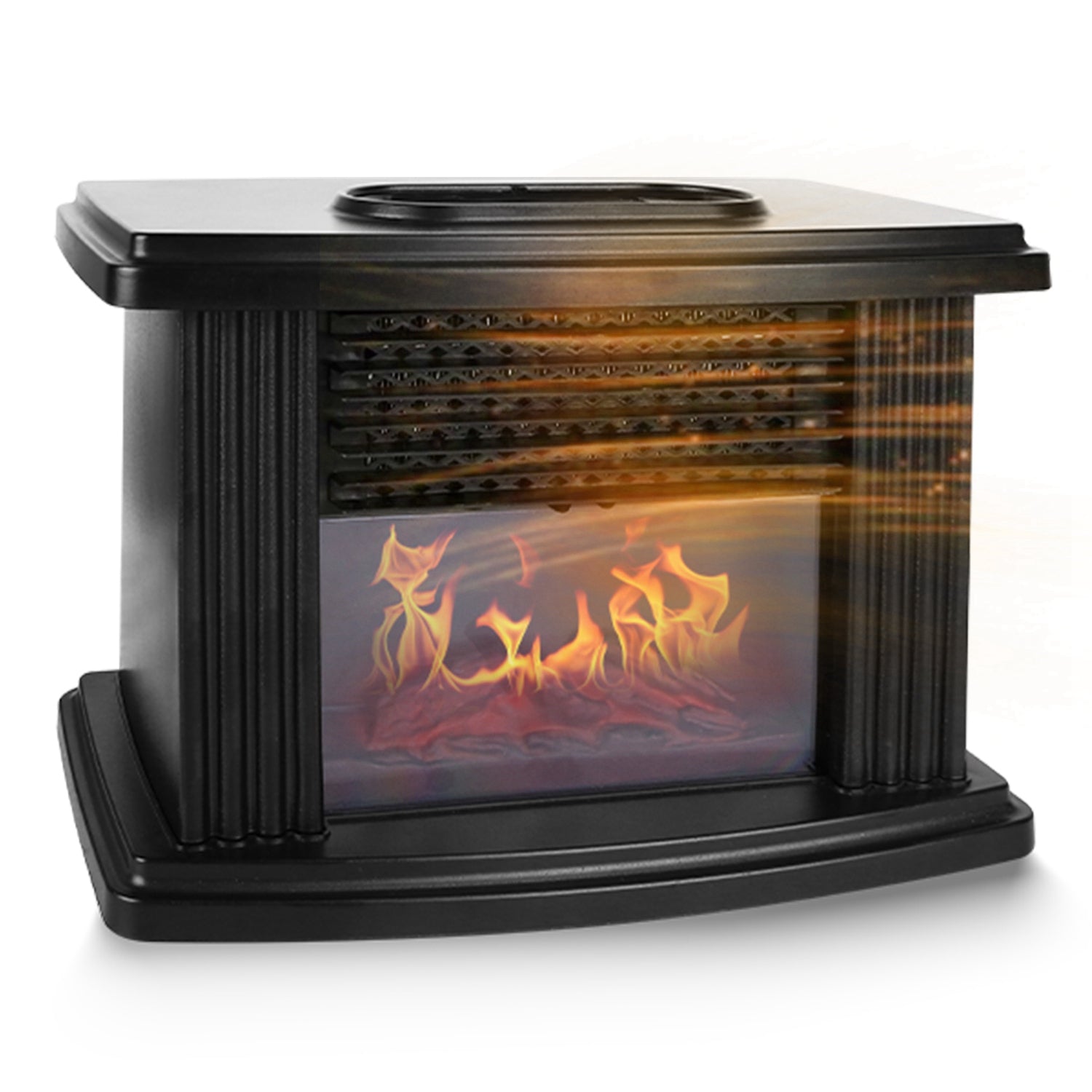 Electric Fireplace Heater with Remote Control
