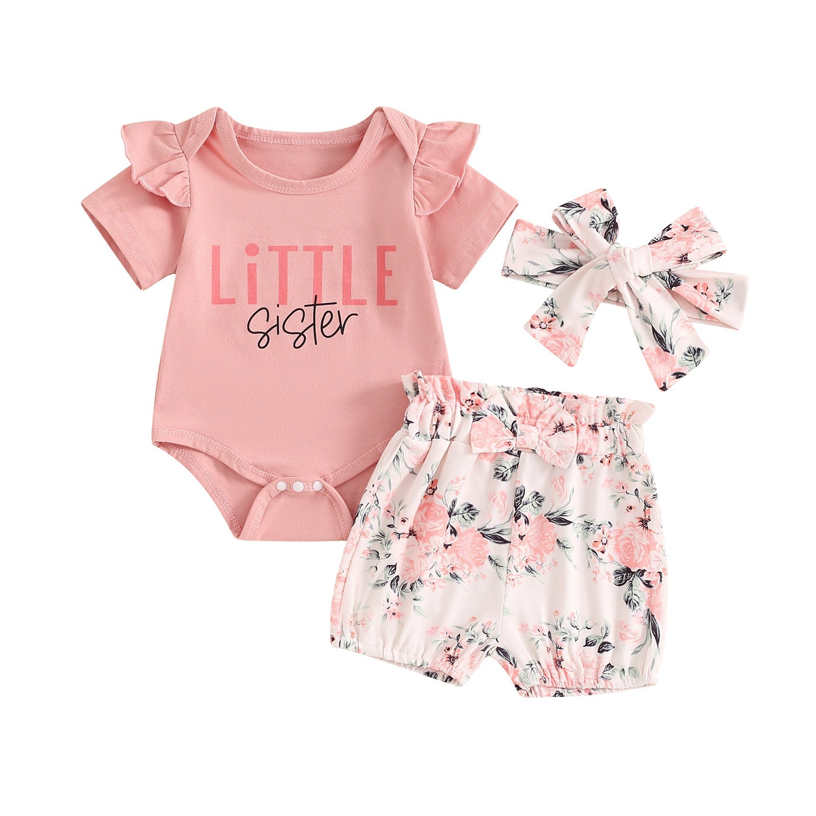 Baby Short-sleeve Onesie Set