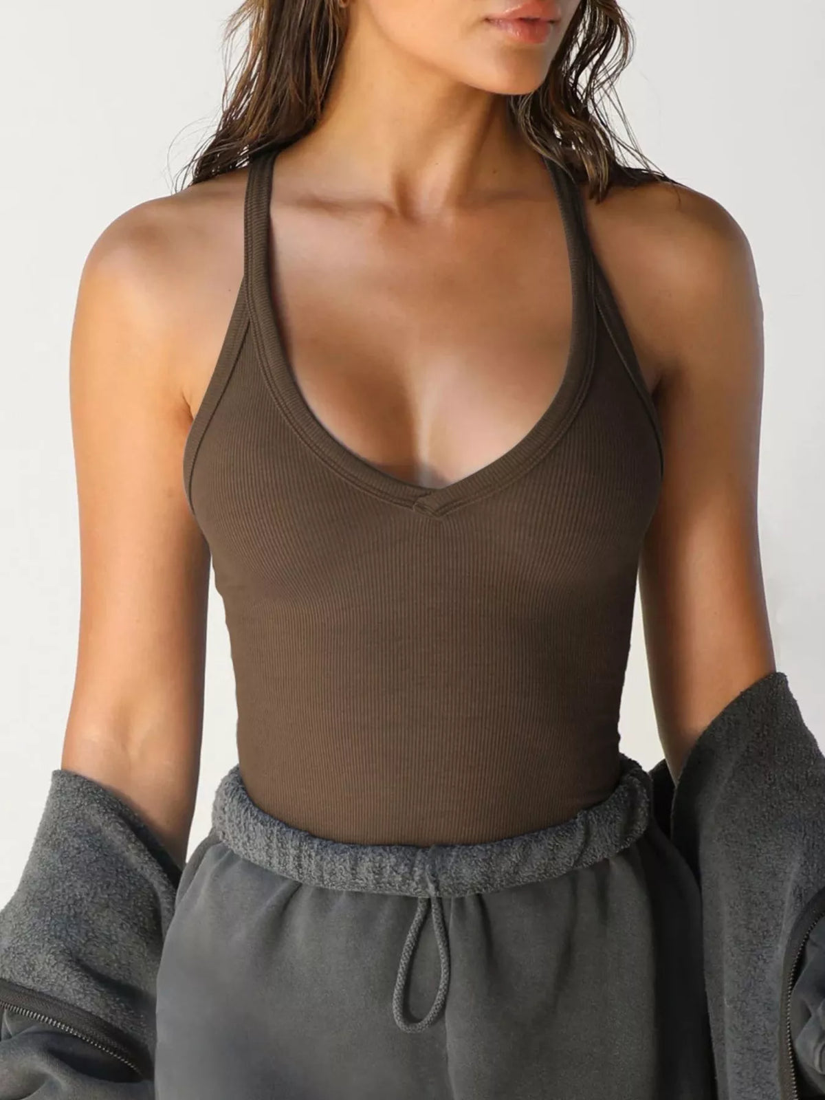 Ribbed Racerback Cami