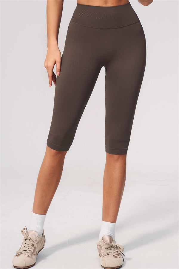 The Allure Crop Top Capri Leggings 2-Piece Set