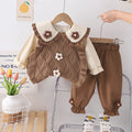 Baby Girl Spring Outfit Set Stylish Childrens Sweater Vest