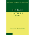 Horace: Satires Book I - Paperback