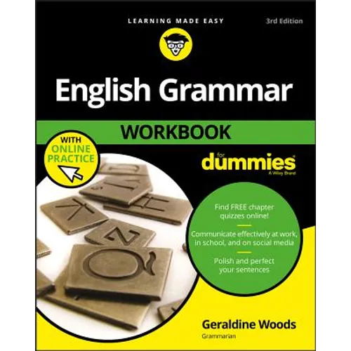 English Grammar Workbook for Dummies with Online Practice - Paperback