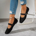 Square Toe Slip-Ons