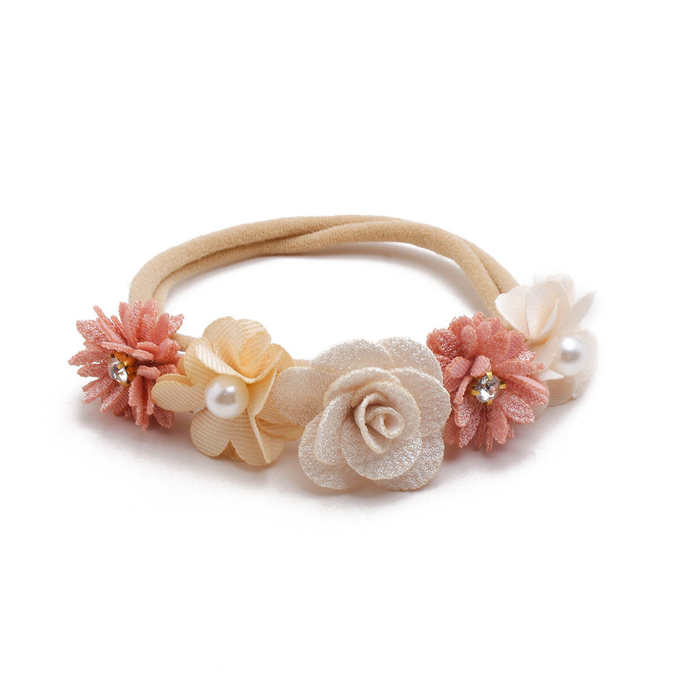 Cute Baby Full Moon Hair Band