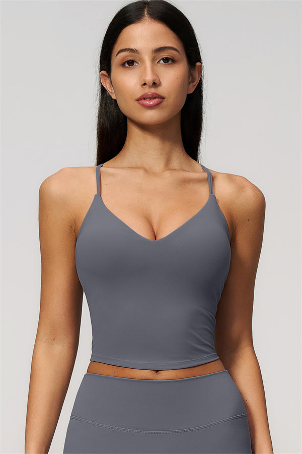 The Zura Tank Top Flared Leggings 2-Piece Set