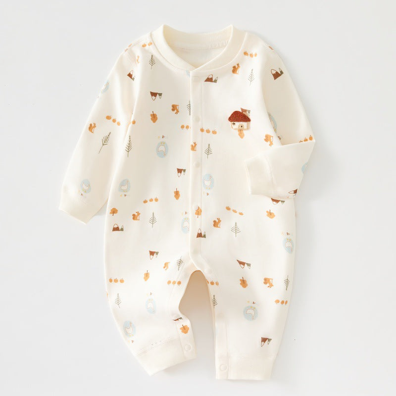 Newborn Springautumn Clothing Unisex Baby Onesie