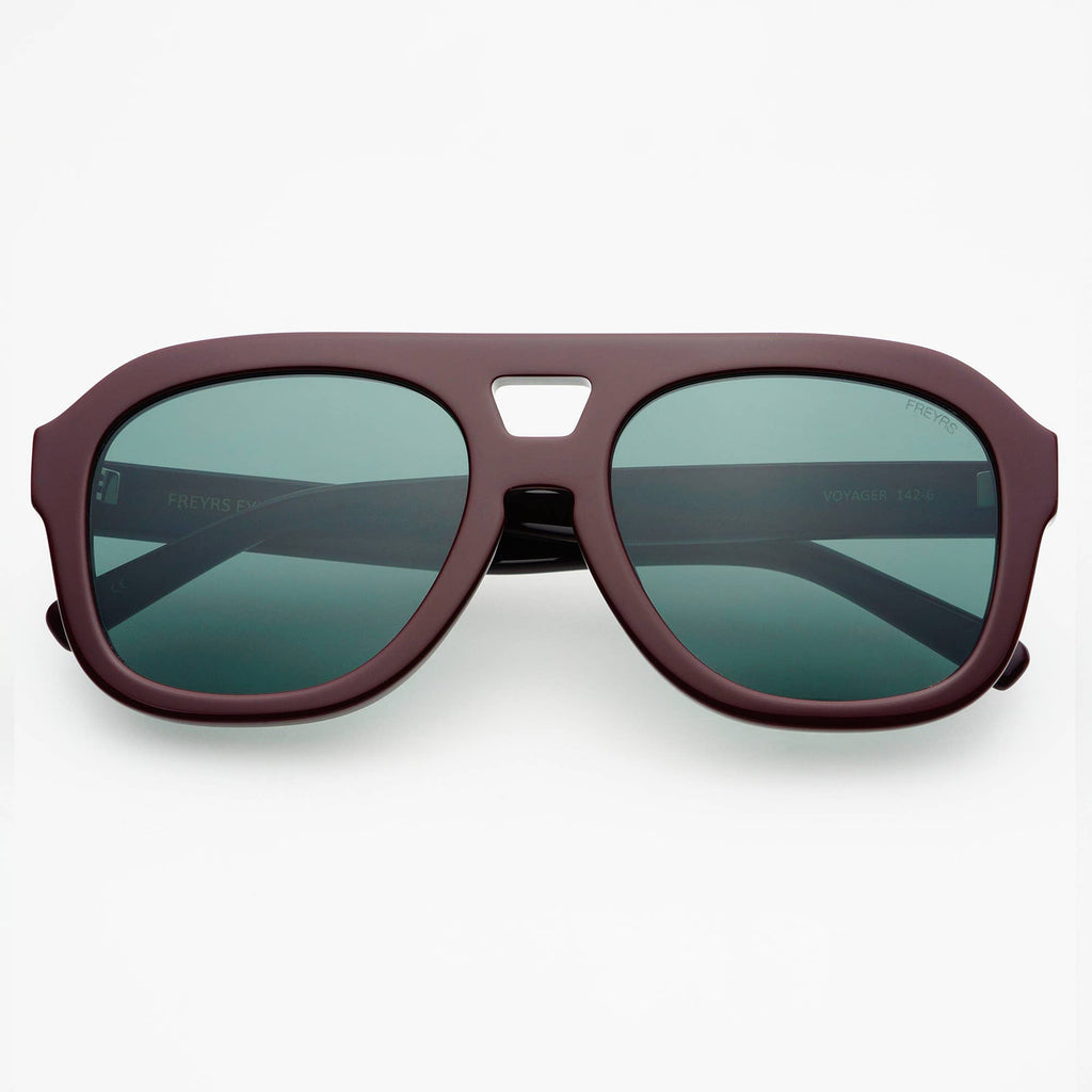 Voyager Oversized Aviator Sunglasses