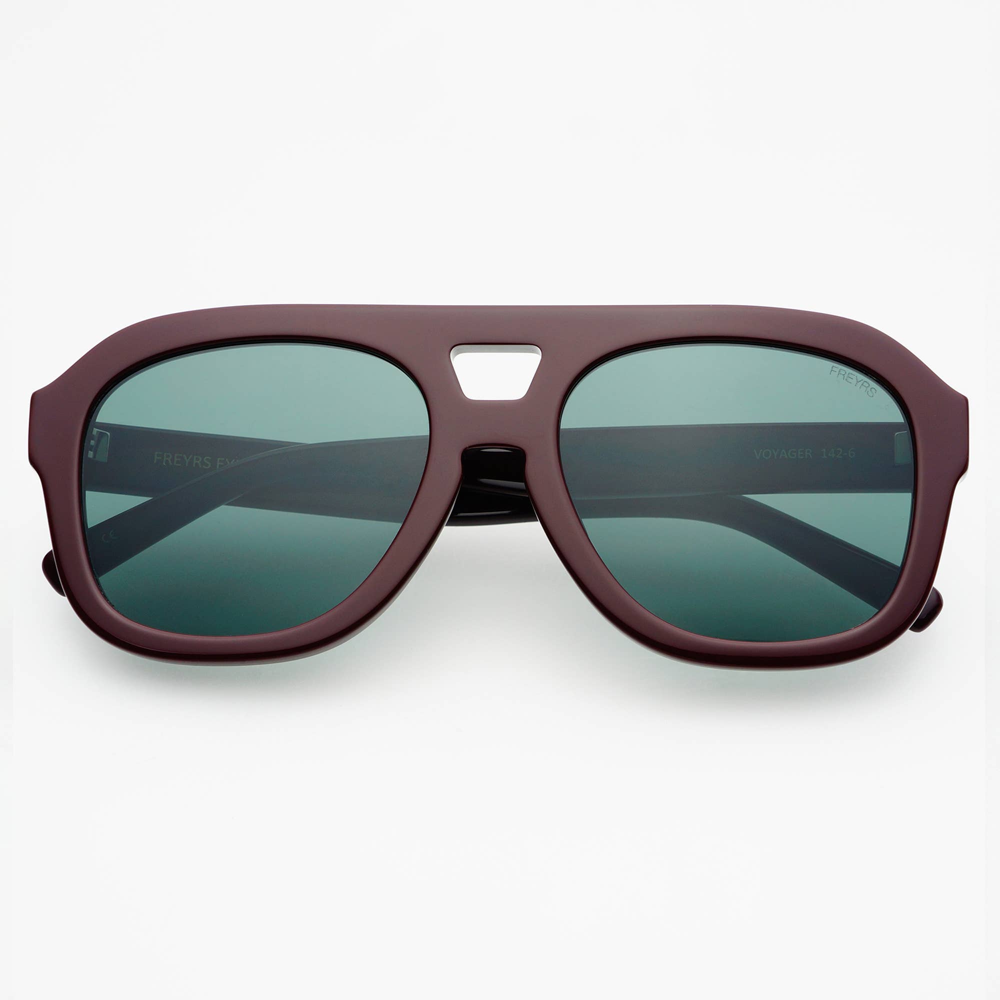 Voyager Oversized Aviator Sunglasses