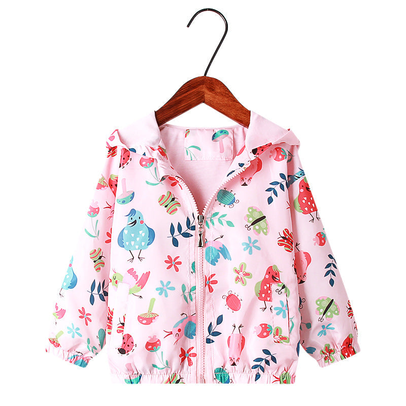 Korean-style Childrens Clothing Girls Outerwear New Autumn Coats