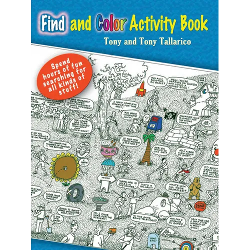 Find and Color Activity Book - Paperback