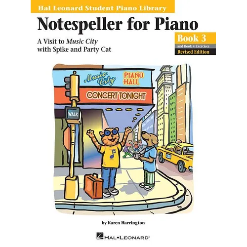 Notespeller for Piano, Book 3: Hal Leonard Student Piano Library - Paperback